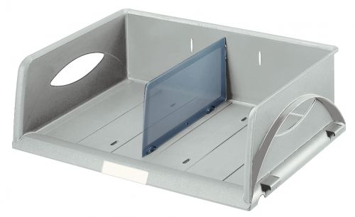 Leitz Sorty Trays Landscape A4 Maxi Grey 52300085 Pack 4 Fusion Office