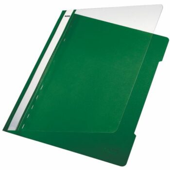 Leitz Standard Plastic Files A4 Green 41910055 Pack 25 Fusion Office