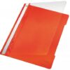 Leitz Standard Plastic Files A4 Orange 41910045 Pack 25 Fusion Office