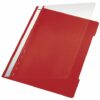 Leitz Standard Plastic Files A4 Red 41910025 Pack 25 Fusion Office