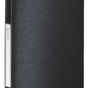 Leitz Style Display Books 20pockets Satin Black 39580094 Pack 10 Fusion Office
