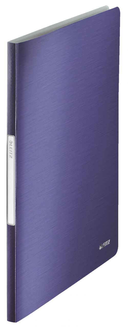 Leitz Style Display Books 20pockets Titan Blue 39580069 Pack 10 Fusion Office