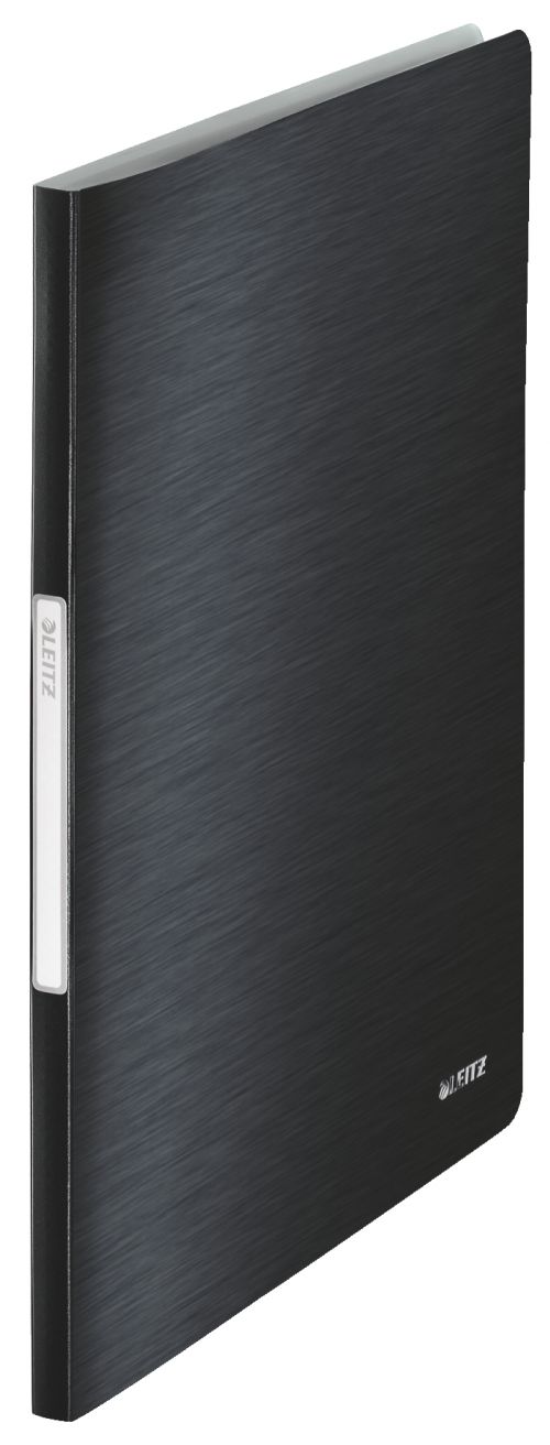 Leitz Style Display Books 40pockets Satin Black 39590094 Pack 10 Fusion Office