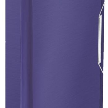Leitz Style Expanding Concertina Files Titan Blue 39570069 Pack 5 Fusion Office