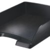 Leitz Style Letter Trays Satin Black 52540094 Pack 5 Fusion Office