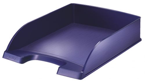 Leitz Style Letter Trays Titan Blue 52540069 Pack 5 Fusion Office
