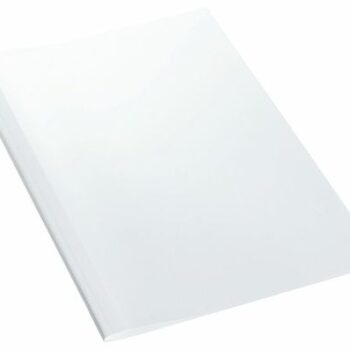 Leitz Thermal Binding Cover A4 6mm White Pack Of 100 177161 Fusion Office