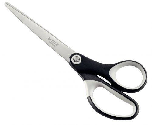 Leitz Titanium Quality Scissors 180mm Black 54166095 Fusion Office