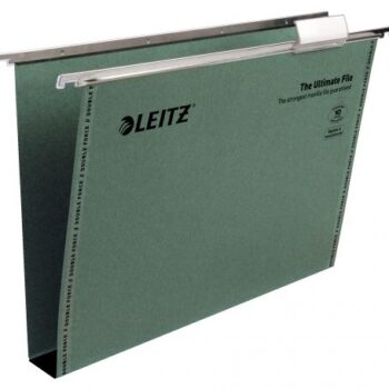 Leitz Ultimate 30mm Suspension Files Green Foolscap 17450055 Pack 50 Fusion Office