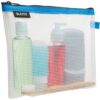 Leitz Water Resistant Travel Pouches Cosmetic Blue 40140036 Pack 10 Fusion Office