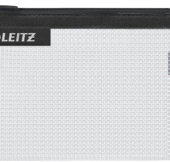 Leitz Water Resistant Travel Pouches Small Black 40240095 Pack 10 Fusion Office