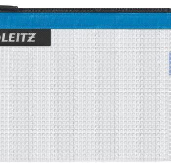 Leitz Water Resistant Travel Pouches Small Blue 40240036 Pack 10 Fusion Office