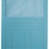Leitz Window Folders A4 Light Blue 39500030 Pack 100 Fusion Office