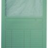 Leitz Window Folders A4 Light Green 39500050 Pack 100 Fusion Office