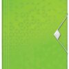 Leitz Wow 3 Flap Polypropylene Folders Green 45990054 Pack 10 Fusion Office