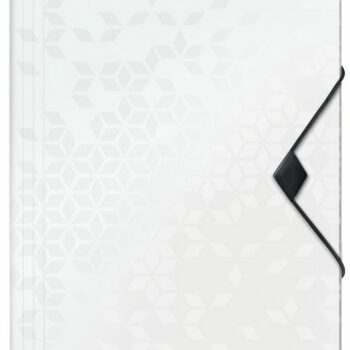 Leitz Wow 3 Flap Polypropylene Folders White 45990001 Pack 10 Fusion Office