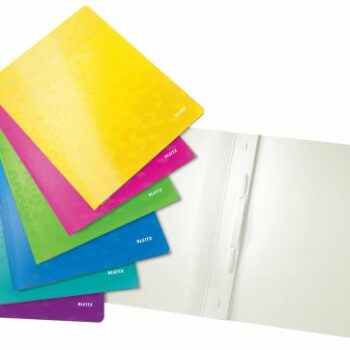 Leitz Wow Card Flat Files Assorted 30011099 Pack 6 Fusion Office