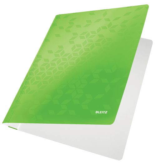 Leitz Wow Card Flat Files Green 30010054 Pack 10 Fusion Office