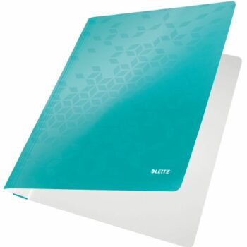 Leitz Wow Card Flat Files Ice Blue 30010051 Pack 10 Fusion Office