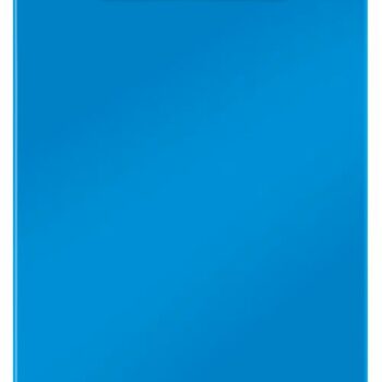 Leitz Wow Clipboard A4 Metallic Blue 39710036 Pack 10 Fusion Office