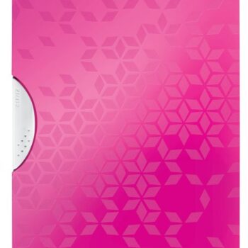 Leitz Wow Colorclip Files A4 Pink Metallic 41850023 Pack 10 Fusion Office