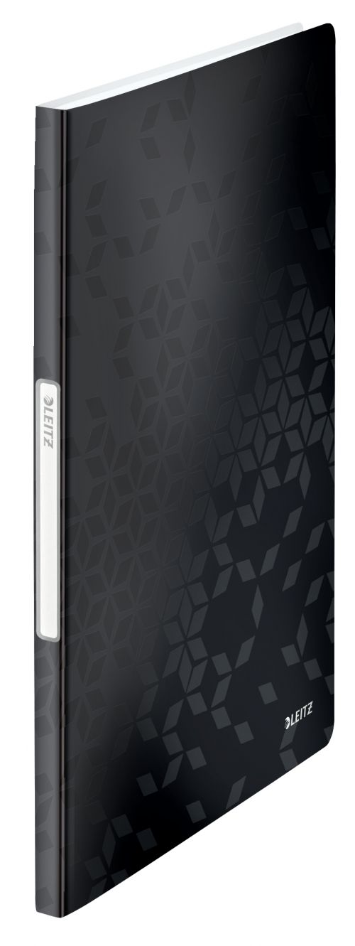 Leitz Wow Display Book 20pockets Black 46310095 Fusion Office