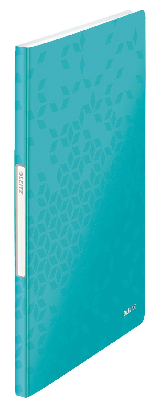 Leitz Wow Display Book 20pockets Ice Blue 46310051 Pack 10 Fusion Office