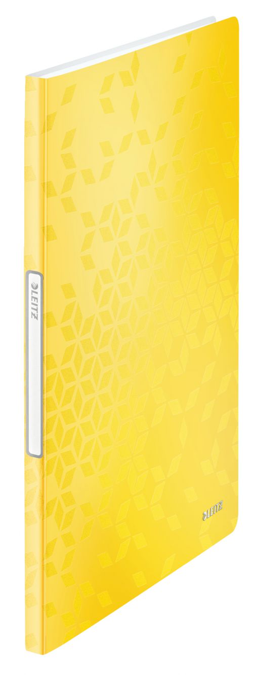 Leitz Wow Display Book 20pockets Yellow 46310016 Fusion Office
