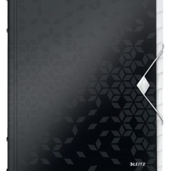 Leitz Wow Divider Book 12tab Black 46340095 Fusion Office