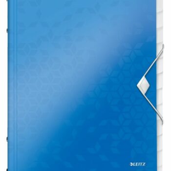 Leitz Wow Divider Book 12tab Blue Metallic 46340036 Fusion Office