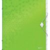 Leitz Wow Divider Book 12tab Green 46340054 Fusion Office