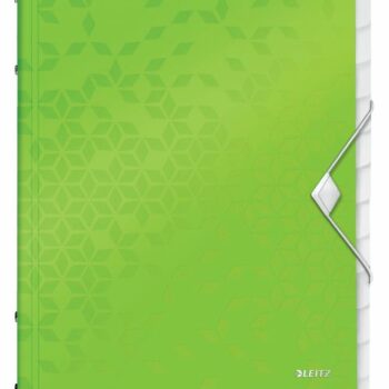 Leitz Wow Divider Book 12tab Green 46340054 Fusion Office