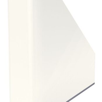 Leitz Wow Dual Colour Magazine File White Grey 53621001 Fusion Office