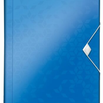 Leitz Wow Expanding Organiser Files Metalli Bluec 45890036 Pack 5 Fusion Office