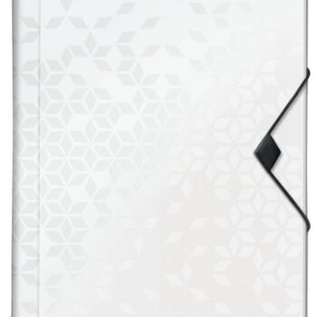 Leitz Wow Expanding Organiser Files White 45890001 Pack 5 Fusion Office