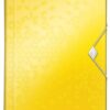 Leitz Wow Expanding Organiser Files Yellow 45890016 Pack 5 Fusion Office