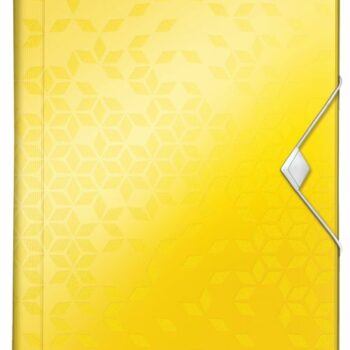 Leitz Wow Expanding Organiser Files Yellow 45890016 Pack 5 Fusion Office