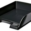 Leitz Wow Letter Trays Black 52263095 Pack 5 Fusion Office