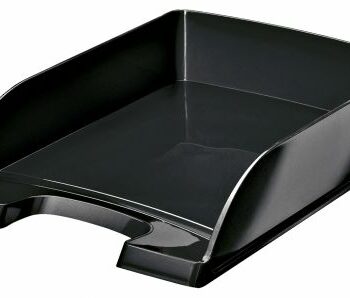 Leitz Wow Letter Trays Black 52263095 Pack 5 Fusion Office
