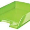 Leitz Wow Letter Trays Green 52263054 Pack 5 Fusion Office