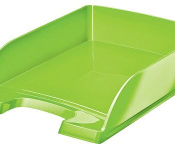 Leitz Wow Letter Trays Green 52263054 Pack 5 Fusion Office