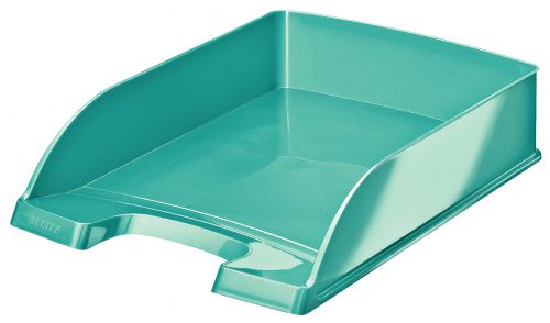 Leitz Wow Letter Trays Ice Blue 52263051 Pack 5 Fusion Office