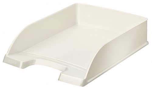Leitz Wow Letter Trays Pearl White 52263001 Pack 5 Fusion Office