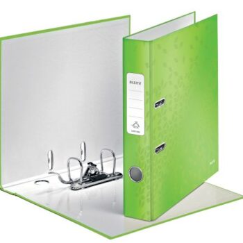 Leitz Wow Lever Arch Files 50mm Green 10060054 Pack 10 Fusion Office