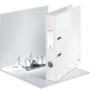 Leitz Wow Lever Arch Files 50mm Pearl White 10060001 Pack 10 Fusion Office