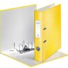 Leitz Wow Lever Arch Files 50mm Yellow 10060016 Pack 10 Fusion Office