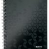 Leitz Wow Notebook A5 Polyprop Cover Black 46390095 Pack 6 Fusion Office