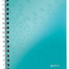 Leitz Wow Notebook A5 Polypropylene Cover Ice Blue 46390051 Pack 6 Fusion Office