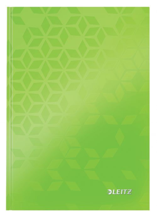 Leitz Wow Notebook A5 Ruled Green Cover 46271054 Pack 6 Fusion Office