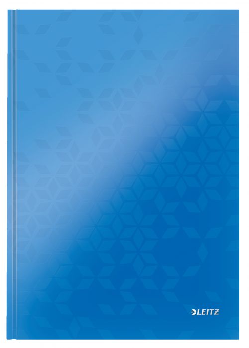 Leitz Wow Notebooks A4 Ruled Blue Cover 46251036 Pack 6 Fusion Office